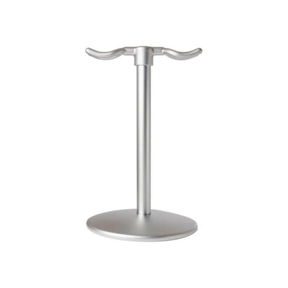 MERKUR 4780 Luxury Safety Razor Stand, Matte Chrome Finish, Exclusive Display Stand for Futur 700 Series Razors & 1700 Shaving Brush, Elegant Bathroom Organization, Made in Germany