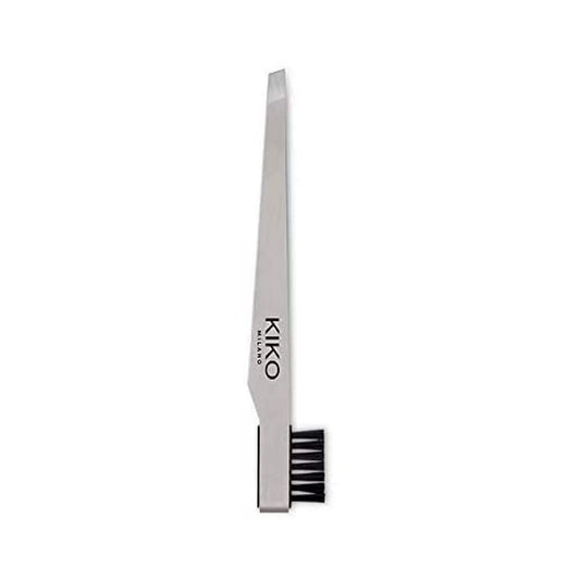 KIKO Milano Pro Tweezers Combo | Professional Eyebrow Tweezers With Spoolie