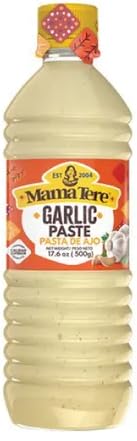 GARLIC PASTE - AJO EN PASTA 17.6 OZ - FROM ECUADOR