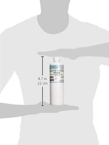 Extech EC-1413-P 1413 µS Conductivity Standard Solution (Two Bottles) – Pre-Mixed Calibration Fluid for Conductivity Meters and TDS Meters, Laboratory Quality Accuracy