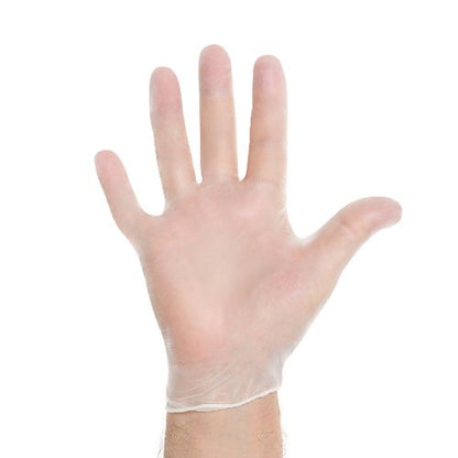 HALYARD Synthetic Plus Vinyl Exam Gloves, Powder-Free, 7.9 mil, 9.5", White, X-Large, 50034 (Case of 900)