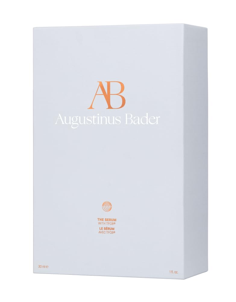 Augustinus Bader The Serum – Luxury Hydrating Anti-Aging Face Serum – Boosts Firmness, Smooths Fine Lines & Evens Skin Tone – Complete Set (Refillable Ceramic Base) – 30 ml / 1 fl oz