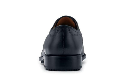 MOZO Portuguese Leather Collection Men's Slip-Resistant Oxfords - Dressy Non-Slip Restaurant Shoes for Men in Food Service - Stanton