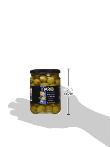 Mario Camacho Foods Manzanilla Stuffed with Minced Pimiento, 10 Ounce (Pack of 12)