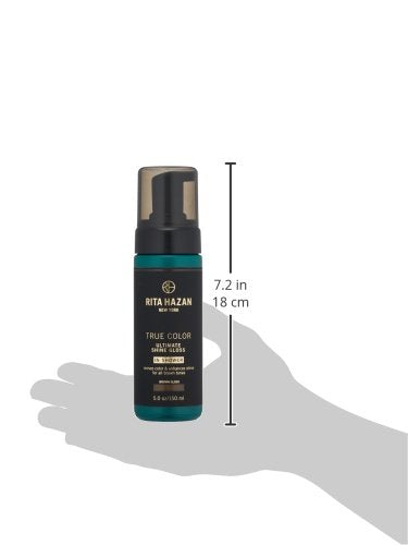 Rita Hazan Ultimate True Color Shine Gloss - Boost Hair Color with Healthy Hair Shine - Glazy Hair Treatment - New Package Design - 5 oz. Brown Hair Gloss