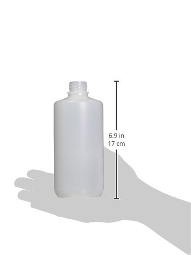 Nalgene HDPE Narrow Mouth Round Container, 16 Oz, Multi, One Size (340631)