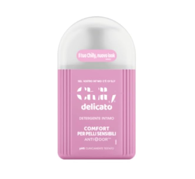 Chilly Delicato Intimate Cleanser For Sensitive Skin 200 Ml (Pink)