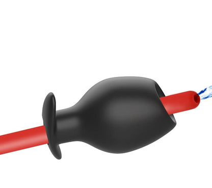 Anal Douche Enema Silicone Shower Cleaner Cleansing Colonic Douche System Cleaner Anal Plug Butt Plug G-Spot Cleaning Kit Bathroom Handheld Shower(S)