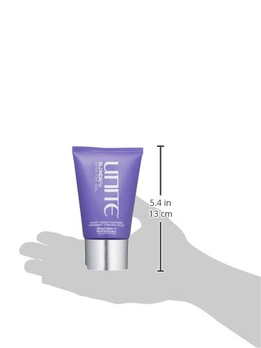 UNITE Hair – BLONDA Fix – Ultra-Violet Repair Treatment to Tone, Strengthen & Brighten Blonde, Gray & Highlighted Hair – Reduces Brass & Damage – 4 Fl Oz