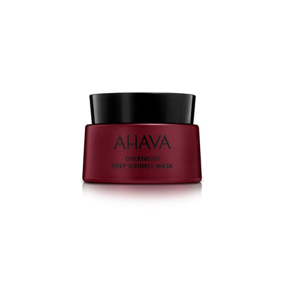 AHAVA Apple of Sodom Overnight Deep Wrinkle Anti-Aging Mask - Nourishing Gel-based Mask to Combat Deep Wrinkles, Restores Skin's Ability to Repair & Hydrates, includes exclusive Osmoter, 1.7 Fl.Oz