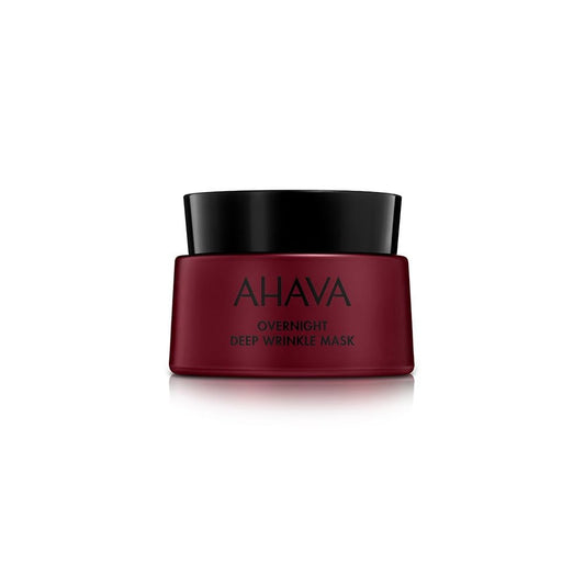 AHAVA Apple of Sodom Overnight Deep Wrinkle Anti-Aging Mask - Nourishing Gel-based Mask to Combat Deep Wrinkles, Restores Skin's Ability to Repair & Hydrates, includes exclusive Osmoter, 1.7 Fl.Oz