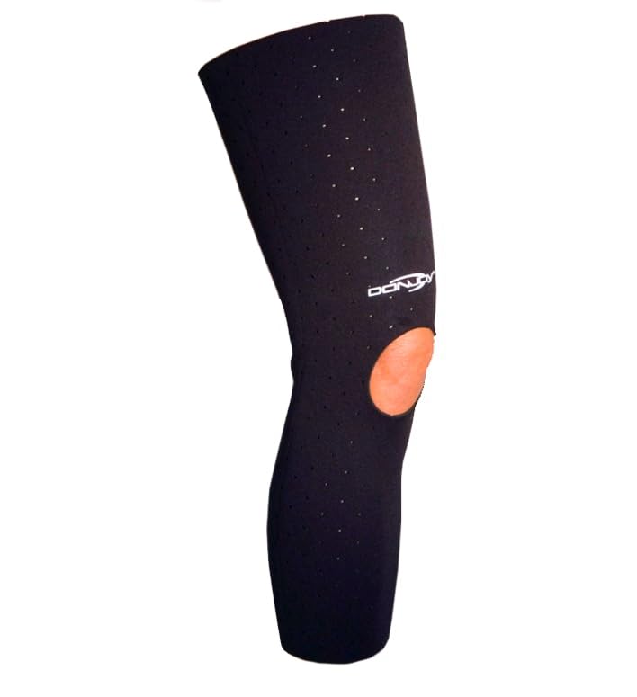 DonJoy Knee Brace Undersleeve, Open Patella, Neoprene