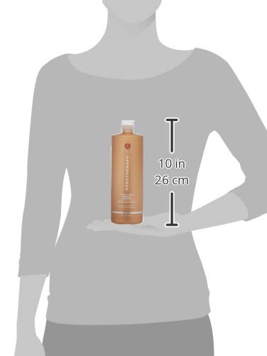 KERATHERAPY Keratin Infused KeratinFIXX Repair Shampoo, 33.8 fl. oz., 1000 ml - Repair Shampoo for Dry, Damaged or Frizzy Hair with Caviar Extract, Argan Oil & Kerabond Technology to Repair Breakage