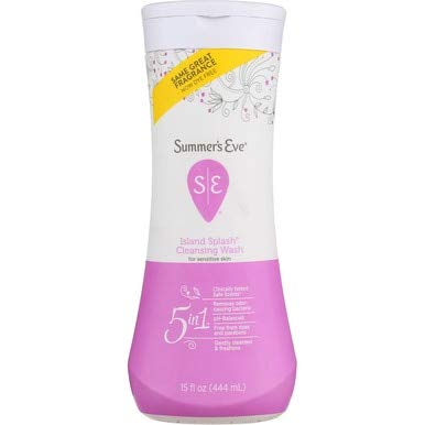 Summer's Eve Island Splash Cleansing Wash For Sensitive Skin 15 oz. (Pack of 2)