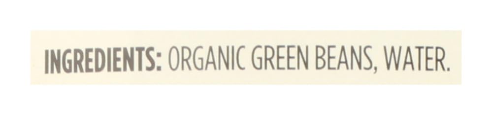 365 by Whole Foods Market, Organic Cut Green Beans, No Salt Added, 14.5 Ounce