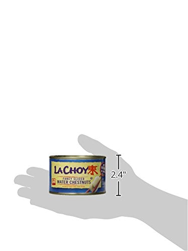 La Choy Sliced Water Chestnuts, 8 Ounce, 12 Pack