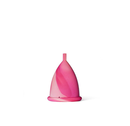LUMMA® │ Flexible Menstrual Cups Made from Ultra-Thin Medical Grade Silicone (Pink Love, S)