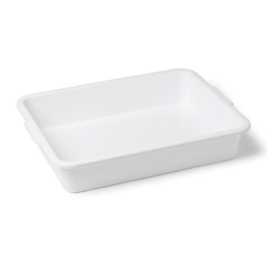 United Scientific Polypropylene Multi-Purpose Containment Tray - Lab Tray for Sterilizing & Drying Laboratory Supplies - Durable and Temperature Resistant Plastic - 15" L x 12" W x 3" H (1 Count)
