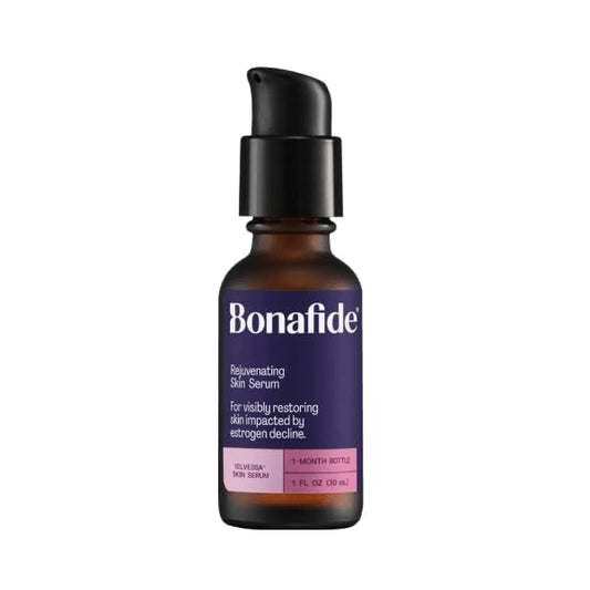 Bonafide Silvessa Hydrating Daily Skin Serum – Hormone-Free, Drug-Free Support for Skin During Menopause – 60 Day Supply (2 fl oz)