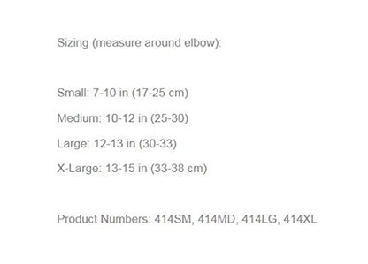 Mueller Neoprene Elbow Sleeve, Black, Medium