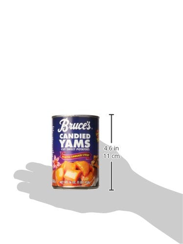 Bruce's Yams Candied Cut Sweet Potatoes In Kettle Simmered Syrup, 16 oz
