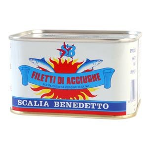 Italian Anchovies In Extra Virgin Olive Oil Tin