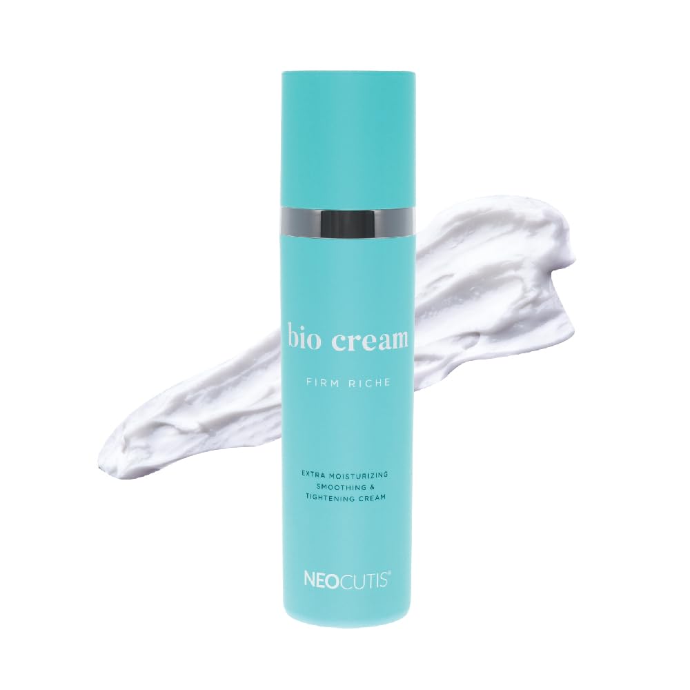 NEOCUTIS Bio Cream Firm Riche - Extra Moisturizing Smoothing & Tightening Cream - Anti-Aging Face Cream for Day & Night - For Uneven Skin Tone, Texture, Wrinkles, & Sagginess - 50 ml (1.69 fl. oz.)