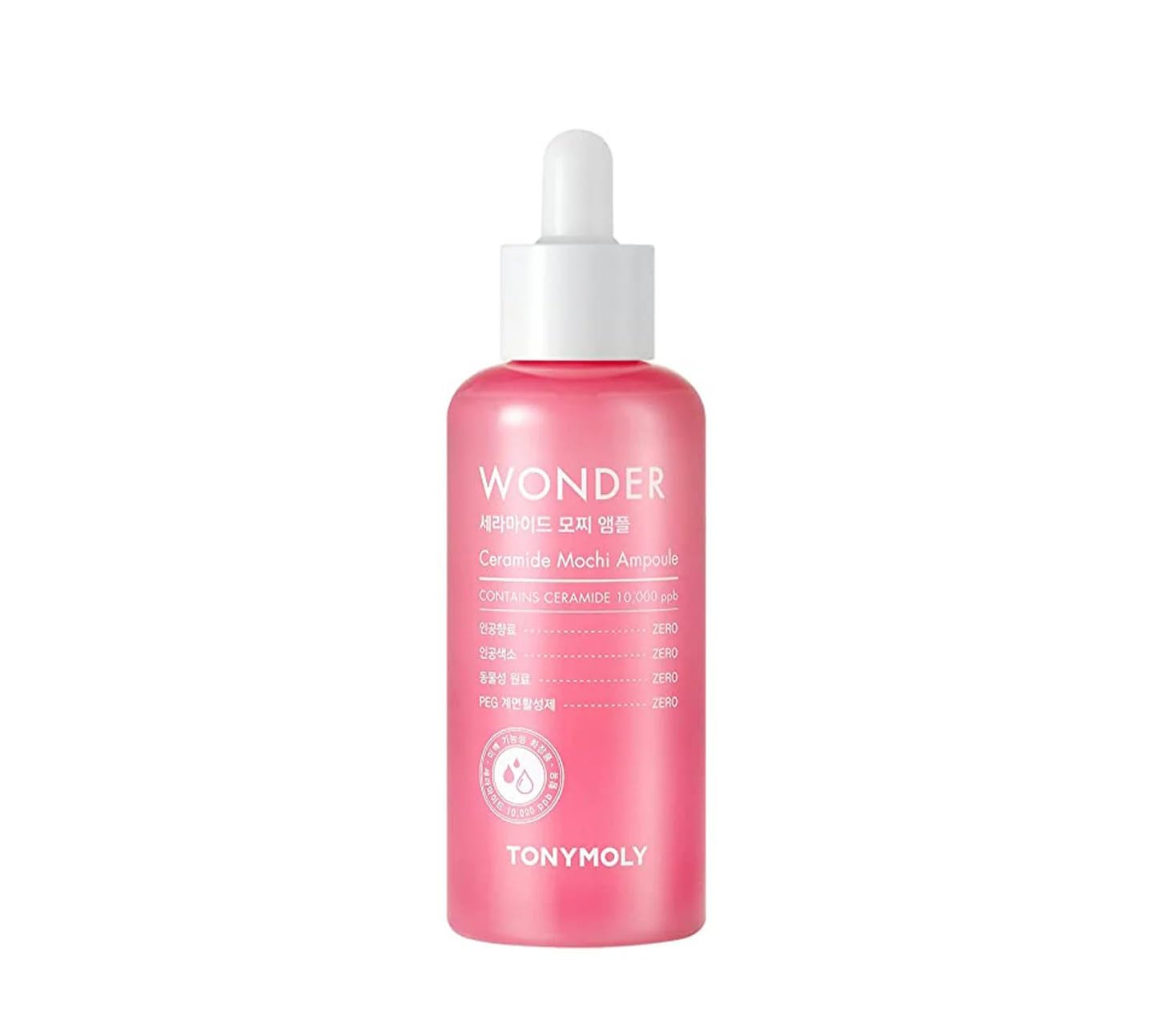 TONYMOLY Wonder Ceramide Mochi Collection, Nourishing, Brightening Ceramide Serum, Korean Skincare, Ampoule
