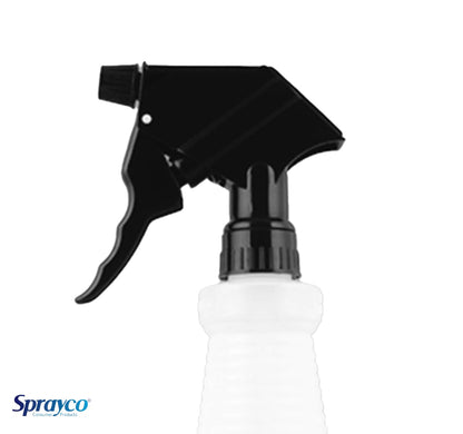 SprayCo 32oz Chemical Resistant Spray Bottle – Adjustable Nozzle, Built-in Dilution Scale, Heavy Duty Plastic, All-Purpose Cleaning, Gardening, Car Detailing, Plant Mister
