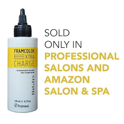 Framesi Framcolor Extra Charge Gold, 4.2 fl oz, Color Refreshing Hair Treatment