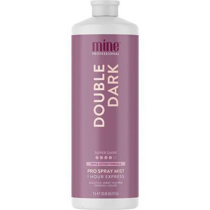 MineTan Spray Tan Solution | Bronze Collection - Dark Sunless Tanning Solutions for a Bronzed, Glow Skin Finish, Fast Dry, Hydrating, Coconut Scented, Salon Pro Formula Fake Tanner Mist, 33.8 Fl Oz