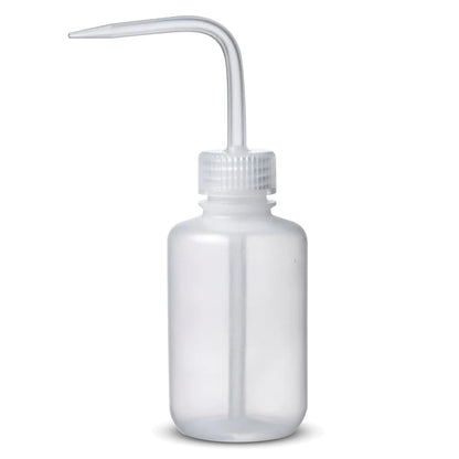 United Scientific™ UniSafe™ 125mL (4oz) Vented Wash Bottle - Leakproof LDPE Narrow Mouth Squeeze Bottle for Lab, Cleaning, Acetone, Deionized Water, Tattoo Cleaning Supplies (1 Pack)