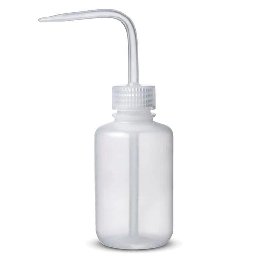 United Scientific™ UniSafe™ 125mL (4oz) Vented Wash Bottle - Leakproof LDPE Narrow Mouth Squeeze Bottle for Lab, Cleaning, Acetone, Deionized Water, Tattoo Cleaning Supplies (1 Pack)