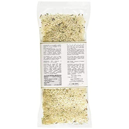 Tiberino's Real Italian Meals - Risotto with Porcini Mushroom, 7 oz, Imported from Italy, 100% Natural, No GMO's, Additives or Preservatives, Sun-Dried Ingredients, 1 Pan Cooking, No Straining Needed