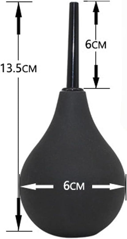 90-Black Premium Vaginal Douche and Enema Cleaner, Enema Bulb for Men, Anal Douche for Women, Say Goodbye to Discomfort and Odor, Feminine Care, Douches and Enemas