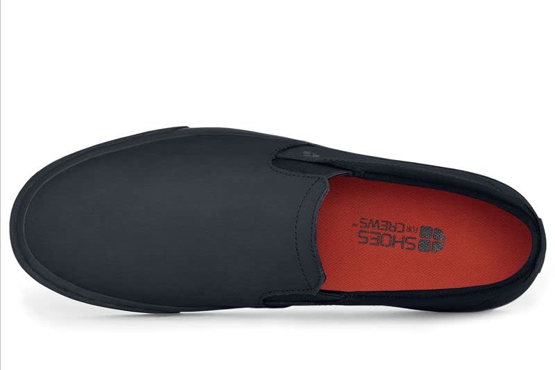 Shoes For Crews Unisex Slip-On Work Shoe - Non-Slip, Comfortable & Water-Resistant Slip-On Work Sneaker for Men & Women - Ideal for Restaurant, Hospitality, Retail Workers & More - Ollie II