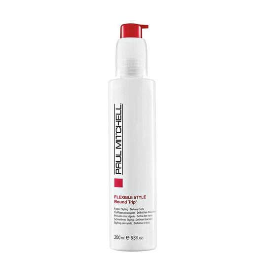 Paul Mitchell Round Trip Curl Defining Serum, Reduces Drying Time For Faster Styling, For Wavy + Curly Hair, 6.8 fl. Oz