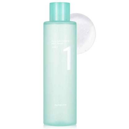 numbuzin No.1 Toner | Pure-Full Calming Herb Toner | Breakouts, Redness, Excess Oil Control | Centella Asiatica, Heartleaf, Licorice Root | Acne-Prone, Sensitive Skin | 10.14 fl. oz.