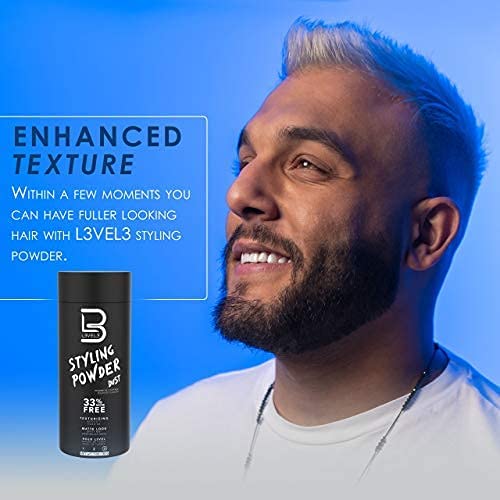 L3 Level 3 After Shave Spray Cologne - Softens Skin - Refreshes and Relieves Face and Skin - Styling Powder Included (Aqua)