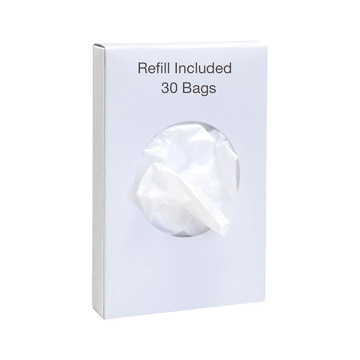 Feminine Hygiene Disposal Bag Dispenser with Refill Bags – Sanitary Napkin & Tampon Disposal System for Restrooms, Chrome