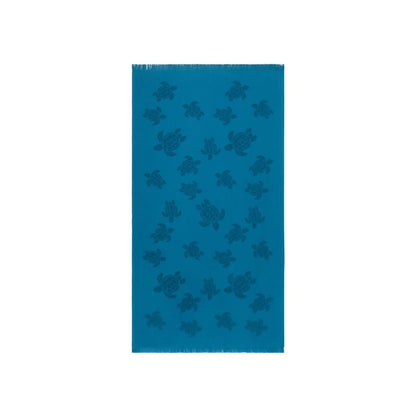 Vilebrequin Jacquard Turtles Fouta Peacock