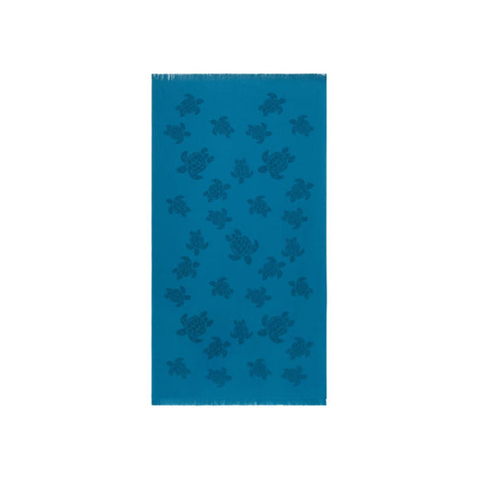 Vilebrequin Jacquard Turtles Fouta Peacock