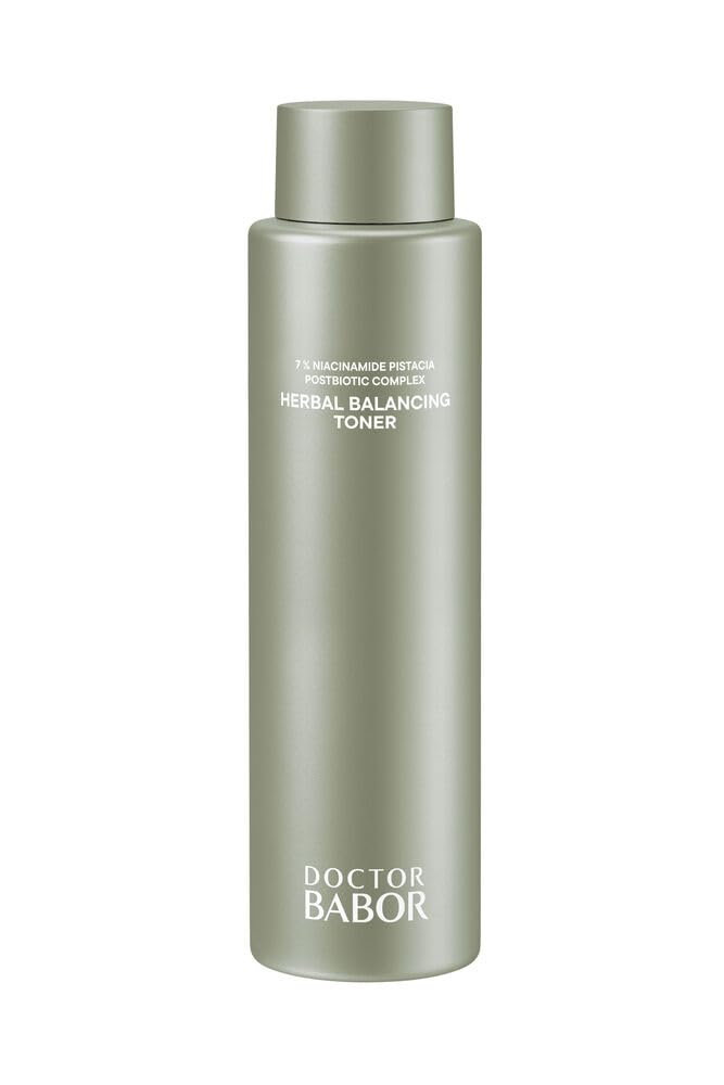 Doctor BABOR Microbiomic Herbal Balancing Toner (200 ml) - Vegan Facial Toner with Plant Extracts and Niacinamide - Professional Skincare for Clear, Radiant Skin