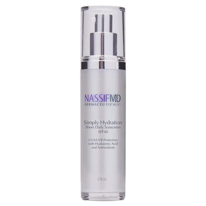 NassifMD Simply Hydration SPF40 Sheer Sunscreen