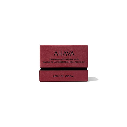 AHAVA Apple of Sodom Overnight Deep Wrinkle Anti-Aging Mask - Nourishing Gel-based Mask to Combat Deep Wrinkles, Restores Skin's Ability to Repair & Hydrates, includes exclusive Osmoter, 1.7 Fl.Oz