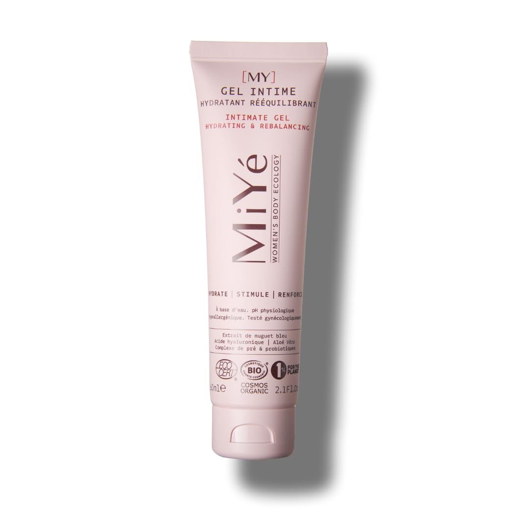 Organic balancing vaginal moisturizer with vaginal pre & postbiotics, aloe vera gel & hyaluronic acid | Hormone free | Non-runny, pH balance feminine wash and moisturizer | 1,7 oz