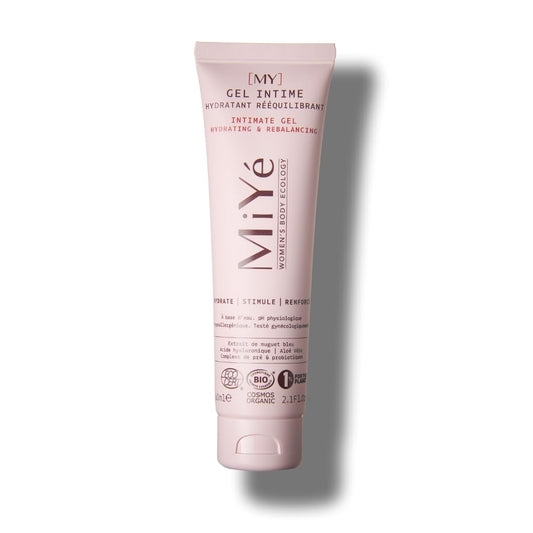 Organic balancing vaginal moisturizer with vaginal pre & postbiotics, aloe vera gel & hyaluronic acid | Hormone free | Non-runny, pH balance feminine wash and moisturizer | 1,7 oz
