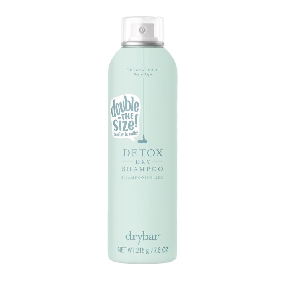 Drybar Detox Dry Shampoo Spray, Absorbs Excess Oil, Leaves Hair Looking and Feeling Clean & Refreshed with Extra Volume, For All Hair Types