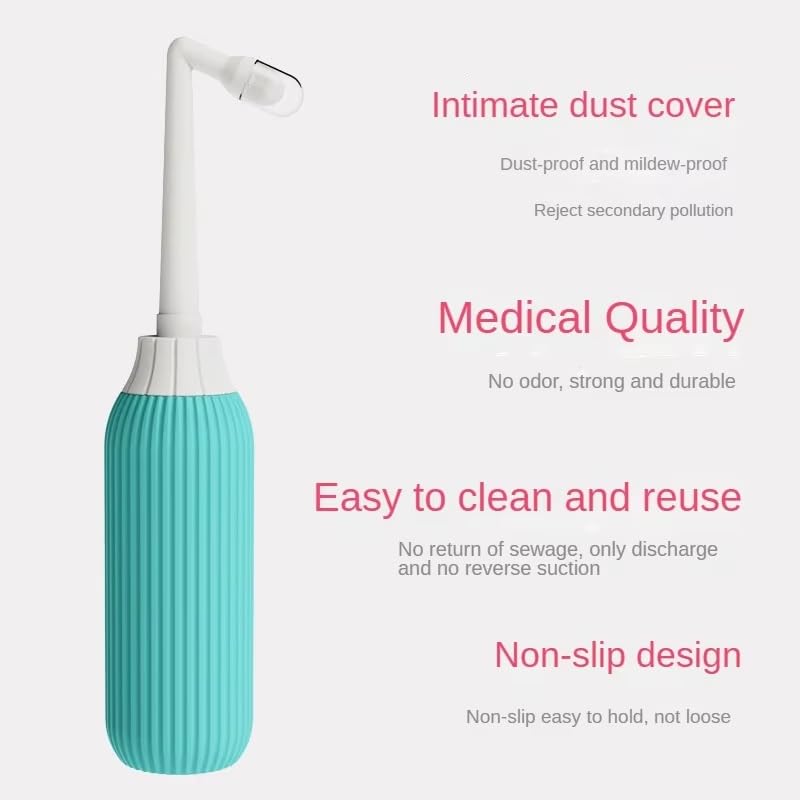 Peri Bottle Postpartum and Perineal Care 500ML Sprayer Personal Cleaner Hand Held Seat Toilet Bidet Tackle Hygiene Washing Travel Portable Bottle Elder/Woman Bidets