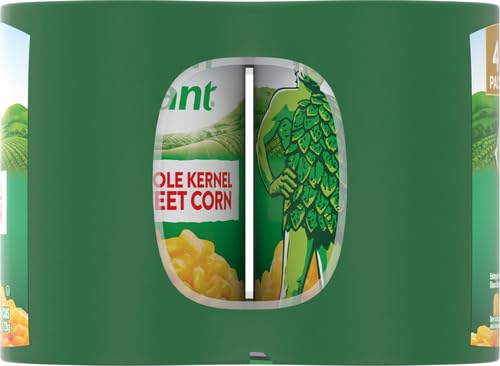 Green Giant Whole Kernel Sweet Corn, 4 Pack of 15.25 Ounce Cans